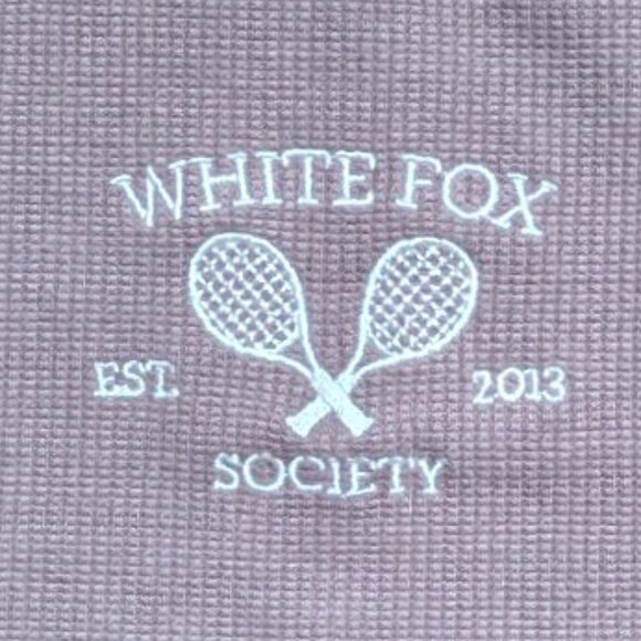 White Fox Boutique Brown Waffle Cropped Tank Top Women Size Small - Picture 4 of 11